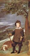 Diego Velazquez Portrait du Prince Baltasar Carlos en costume de chasse (df02) china oil painting reproduction